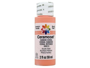 CERAMCOAT Acrylic Paint 59ml 2floz - Candid Coral